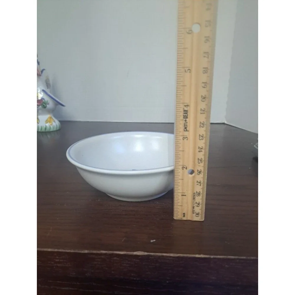 Vintage Pfalzgraff Yorktowne Blue And White Floral Stoneware 6inch Bowl